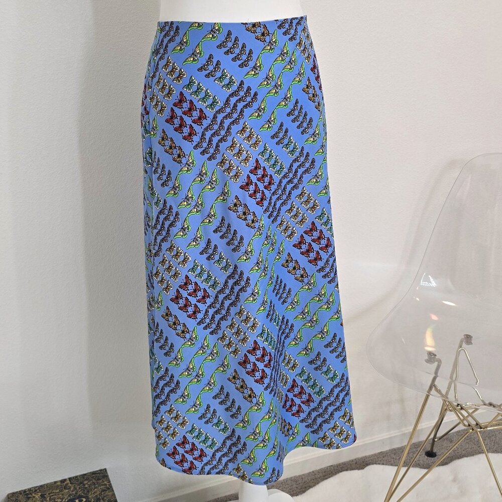 Urban Outfitters Monarch Butterfly Slip Skirt